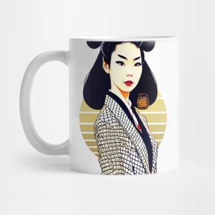 Geisha Suit Girl Mug